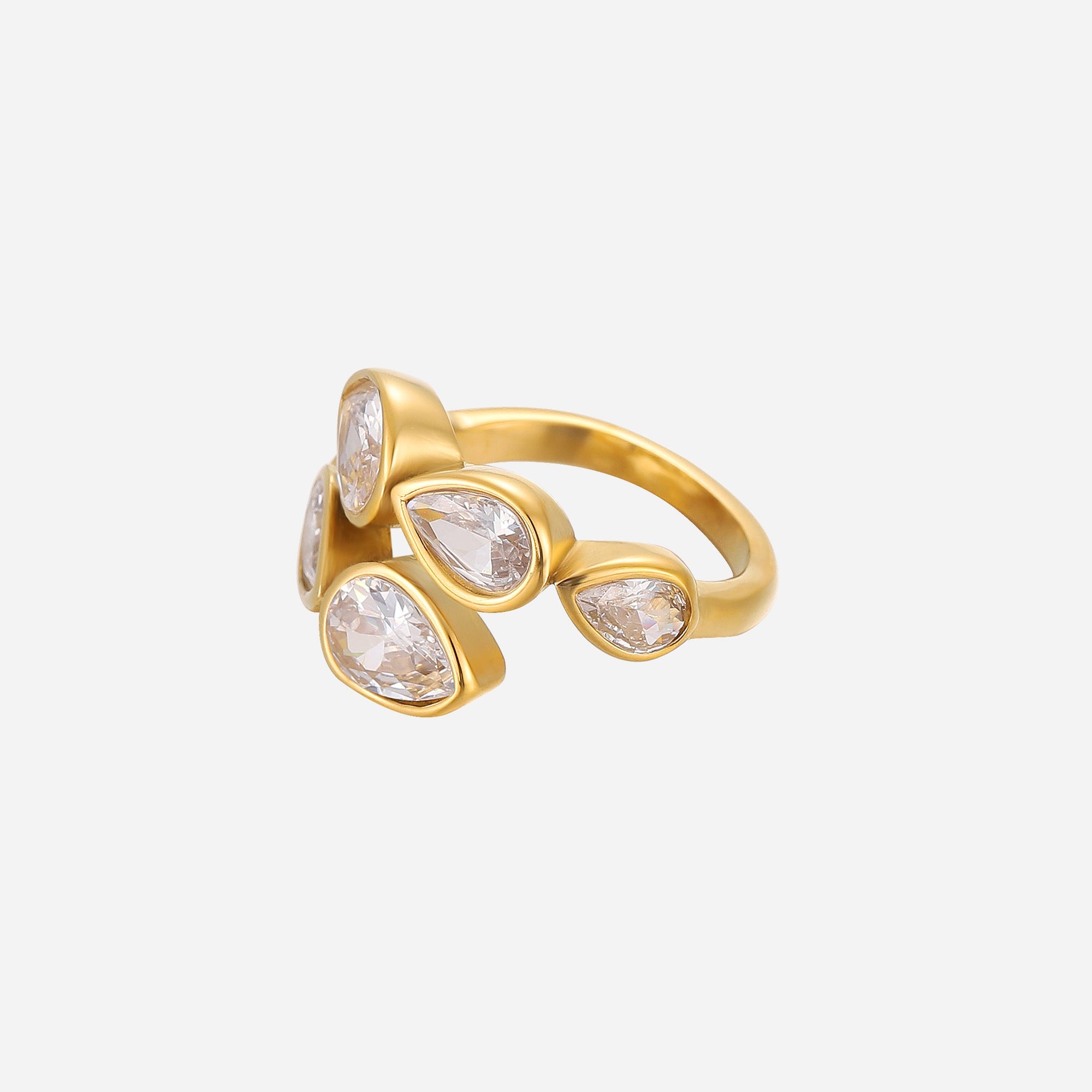 Anillo brillante (ajustable)
