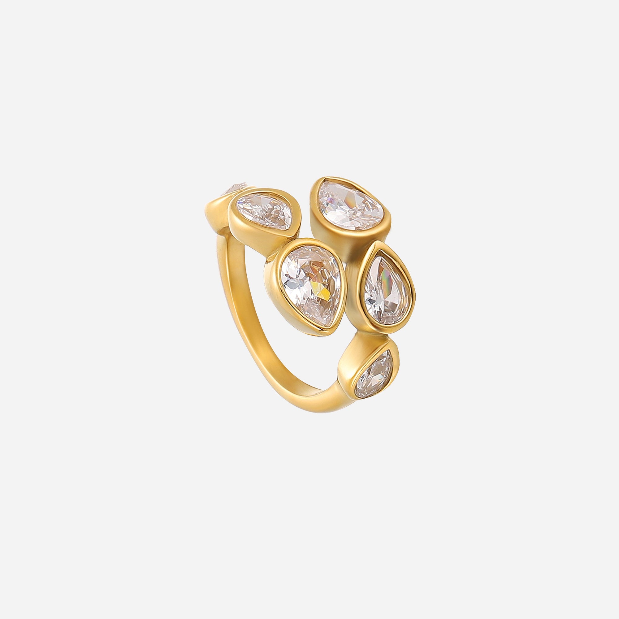 Anillo brillante (ajustable)