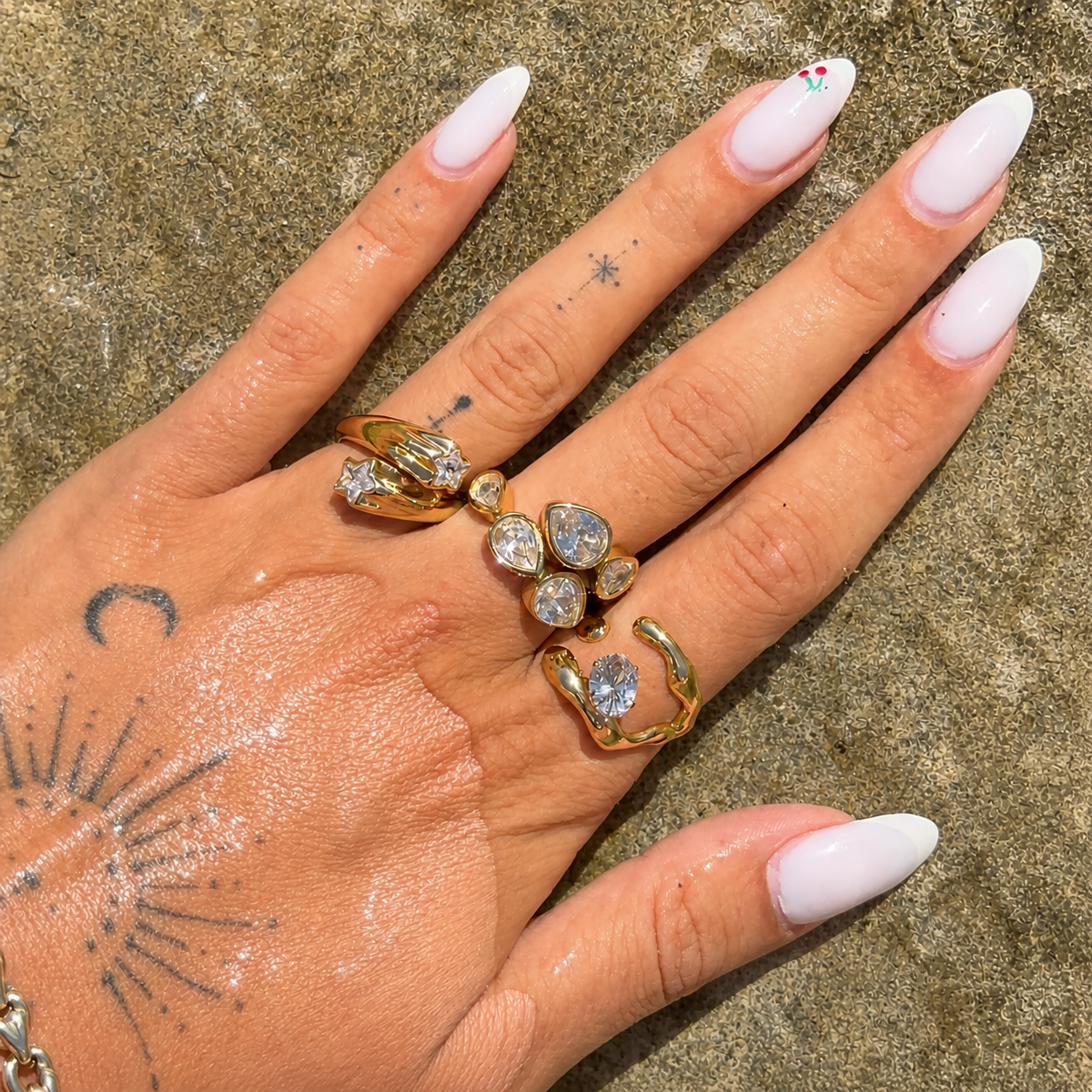 Anillo de estrella (ajustable)